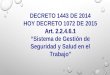 Presentacion decreto 1443 de 2014