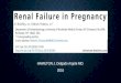 Injuria Renal Aguda en el embarazo - Aki in pregnancy