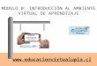 Bienvenida al módulo 0 introducción al aula virtual