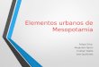 Elementos urbanos mesopotamia