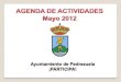 Actividades en mayo Pedrezuela actualizado 15 de mayo de 2012