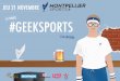 Montpellier #GeekSports 2013