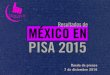 Análisis de los resultados de México PISA 2015