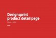 Designsprint presentatie, Schouten & Nelissen (12-01-2017)