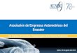 Asociación de Empresas Automotrices AEADE