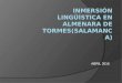 Inmersión lingüística en Almenara de Tormes(Salamanca)