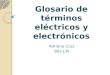 Glosario de términos eléctricos y electrónicos