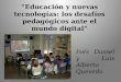 Educación y nuevas tecnologías modificado