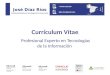 Curriculum vitae de José Díaz Ríos - CV - Presentación - Software
