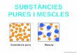 Substàncies pures i mescles