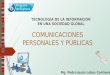 Comunicaciones personales - TISG