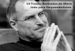 10 frases ilustradas de Steve Jobs para Emprendedores