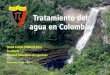 El tratamiento del agua en Colombia