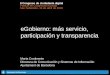e-Gobierno: más servicio, participación y transparencia