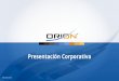 Presentacion corporativa Orión Dic 2016