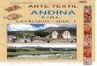 CATALOGO 2016 ARTE TEXTIL ANDINA