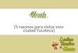 Mérida: 5 razones para visitar esta ciudad yucateca