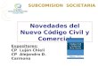 Subcomision  societaria 03.08.15   nuevo código civil y comercial 2015