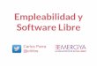 Empleabilidad y Software Libre