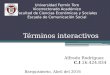 Comunicación interactiva (Términos)