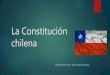 La constitución chilena