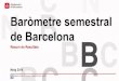 Baròmetre semestral de Barcelona - maig 2016