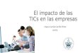 El impacto de las TICs en las empresas