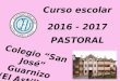 Presentación de pastoral curso 2016 2017