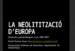 La neolitització d’europa