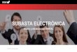 Plataforma Subasta Electrónica VORTAL