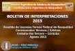 Presentacion interpretaciones 2015
