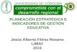 Planeación escolar  Jesús Alberto Flórez Rosano