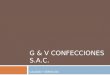 G & V CONFECCIONES S.A.C. HOTELERIA