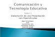Elaboración de Hipervinculos - Comunicación y Tecnología Educativa