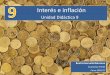 Economía 4ºESO - UD9. Interés e inflación