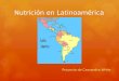 Nutrición en Latinoamérica