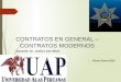 Curso contratos modernos uap 2016
