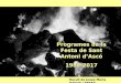 Programes Sant Antoni d'Ascó 1980-2017