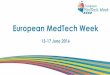MedTech Week presentation