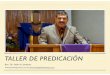 Taller de homilética y predicación, con Pablo A. Jiménez