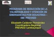 PREVAED Escuela Segura - Productos 2014 -Región Lambayeque
