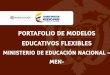 Portafolio modelos educativos flexibles