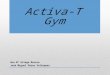 Presentación empresa Activa-T Gym