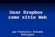 Usar dropbox como sitio Web