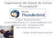Capacitación del Gestor de Correo “Thunderbird”