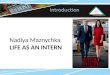 Intern Presentation - Nadiya Maznychka
