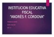 Institucion educativa fiscal