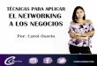 Networking aplicado en los negocios