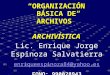 Organización Básica de Archivos