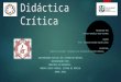 Didáctica Crítica, Situación de aprendizaje